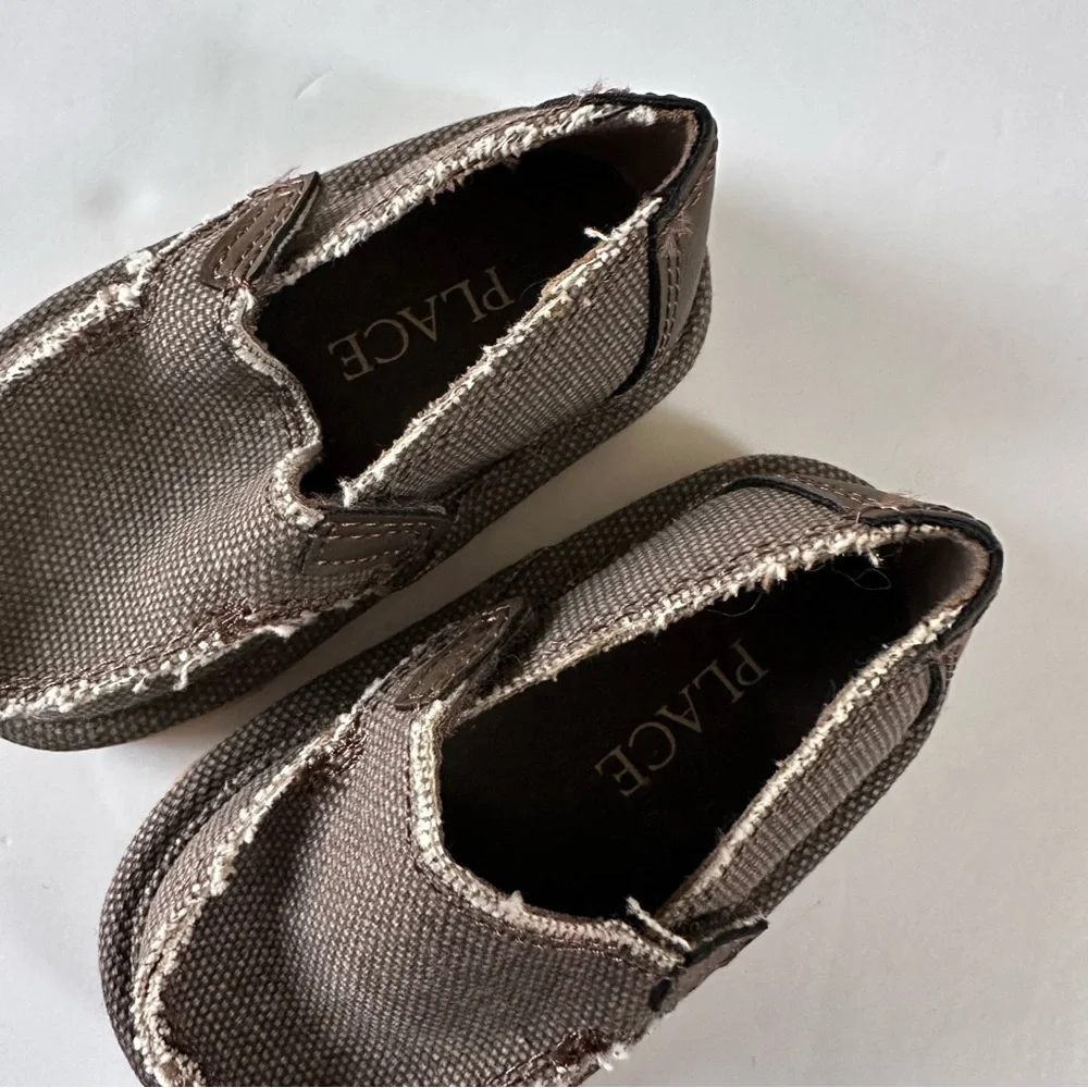 The Children's Place Toddler Boys Canvas Slip On Shoes